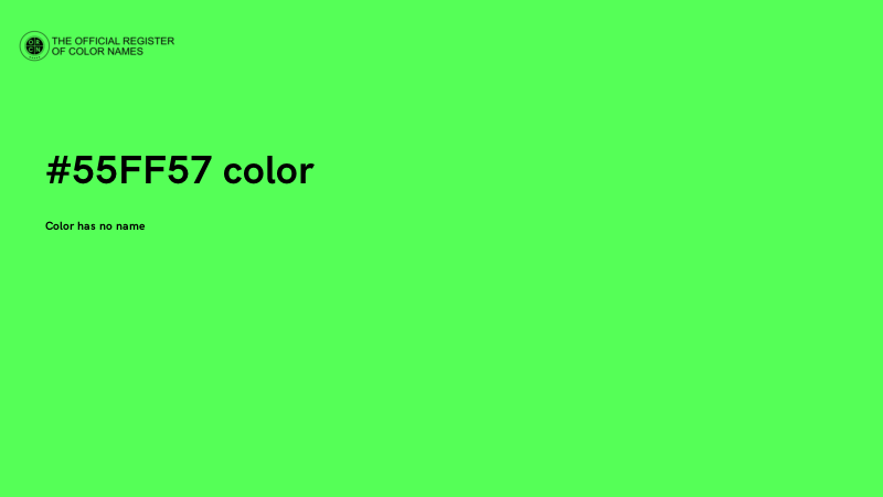 #55FF57 color image