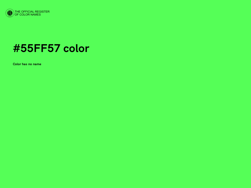 #55FF57 color image
