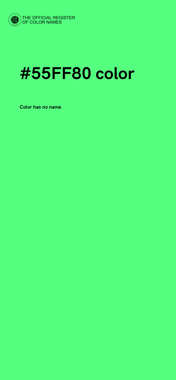 #55FF80 color image