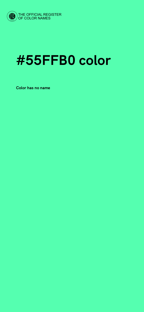 #55FFB0 color image
