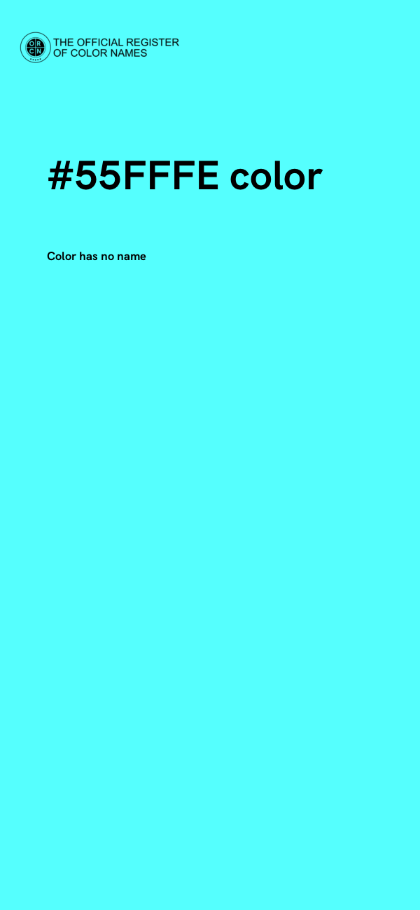 #55FFFE color image