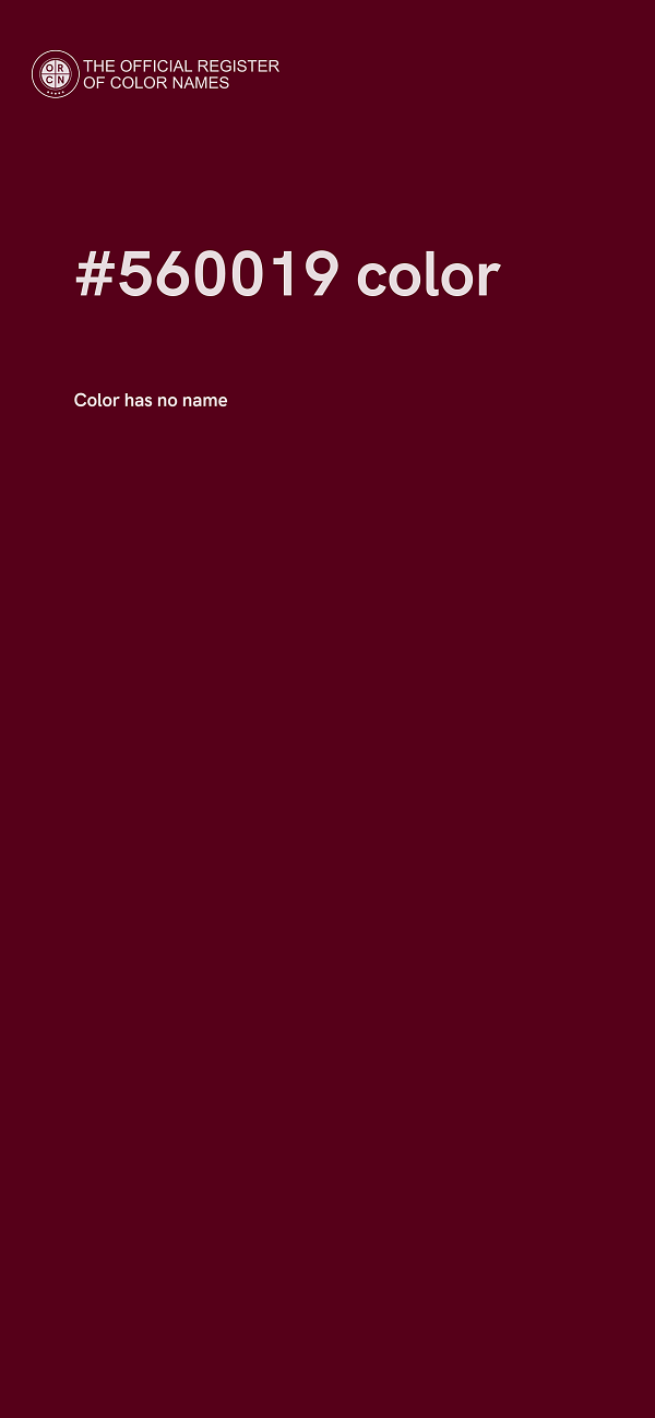 #560019 color image