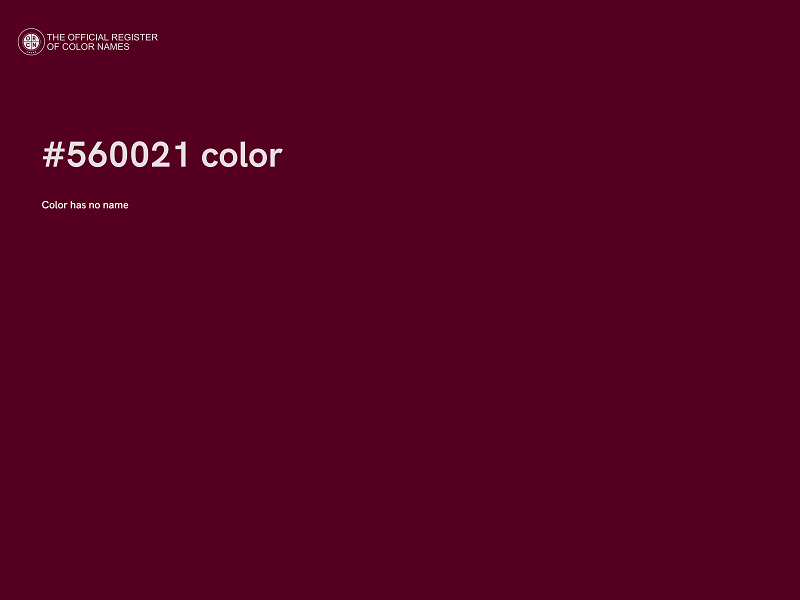 #560021 color image