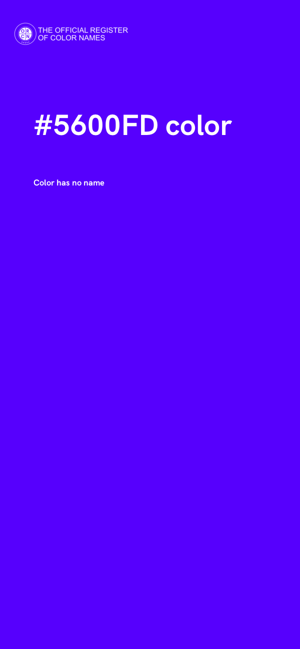 #5600FD color image
