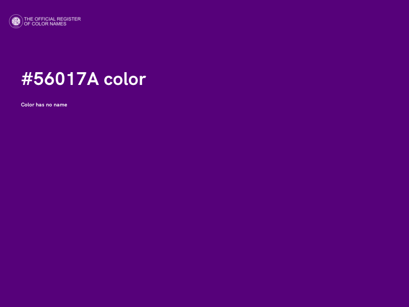 #56017A color image