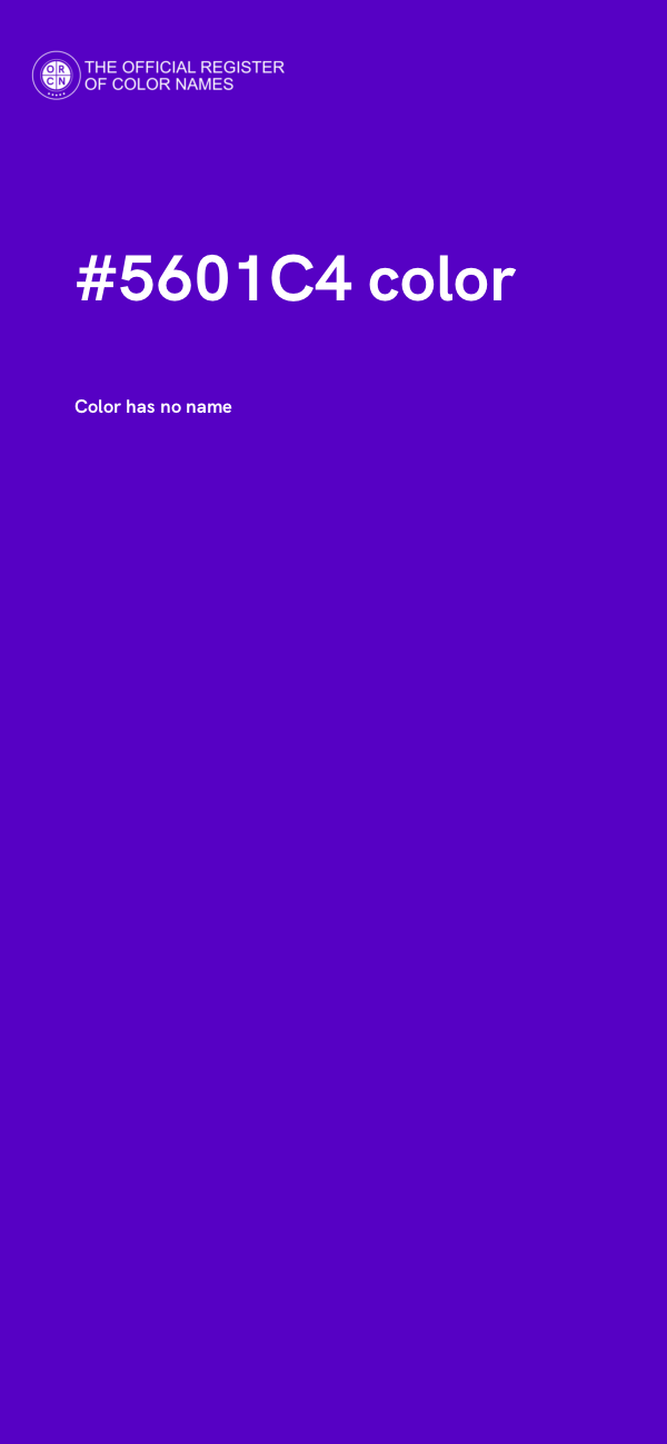 #5601C4 color image