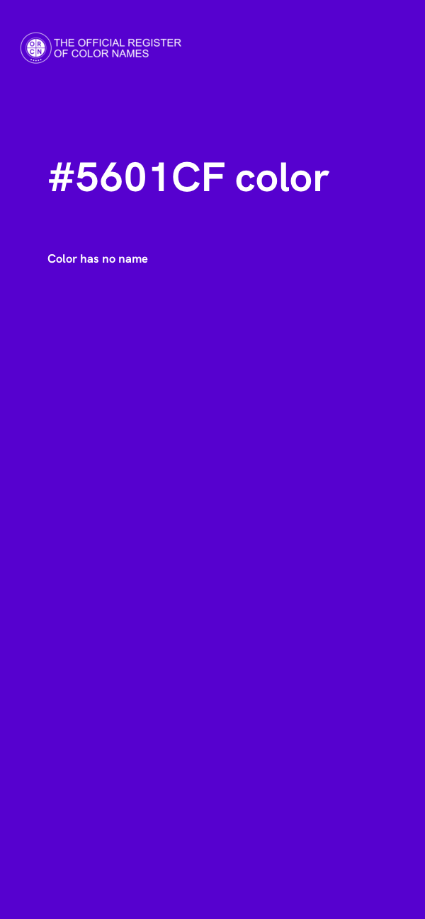 #5601CF color image