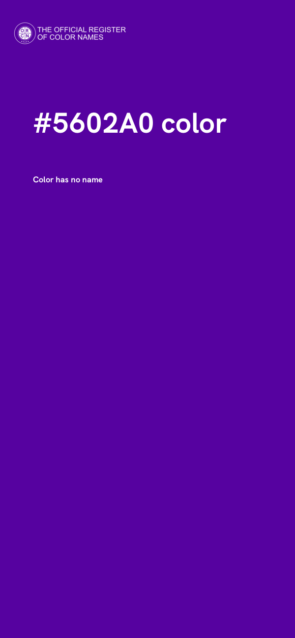 #5602A0 color image