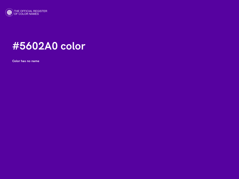#5602A0 color image