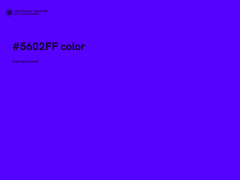 #5602FF color image