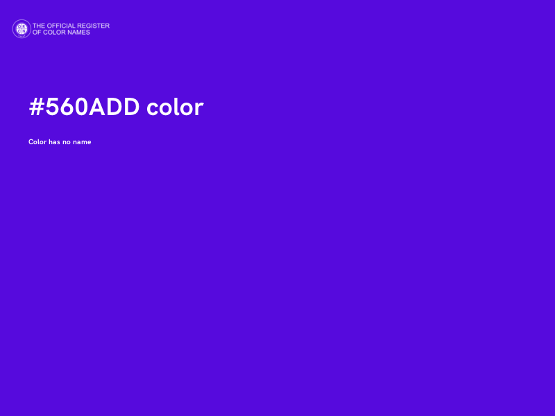 #560ADD color image