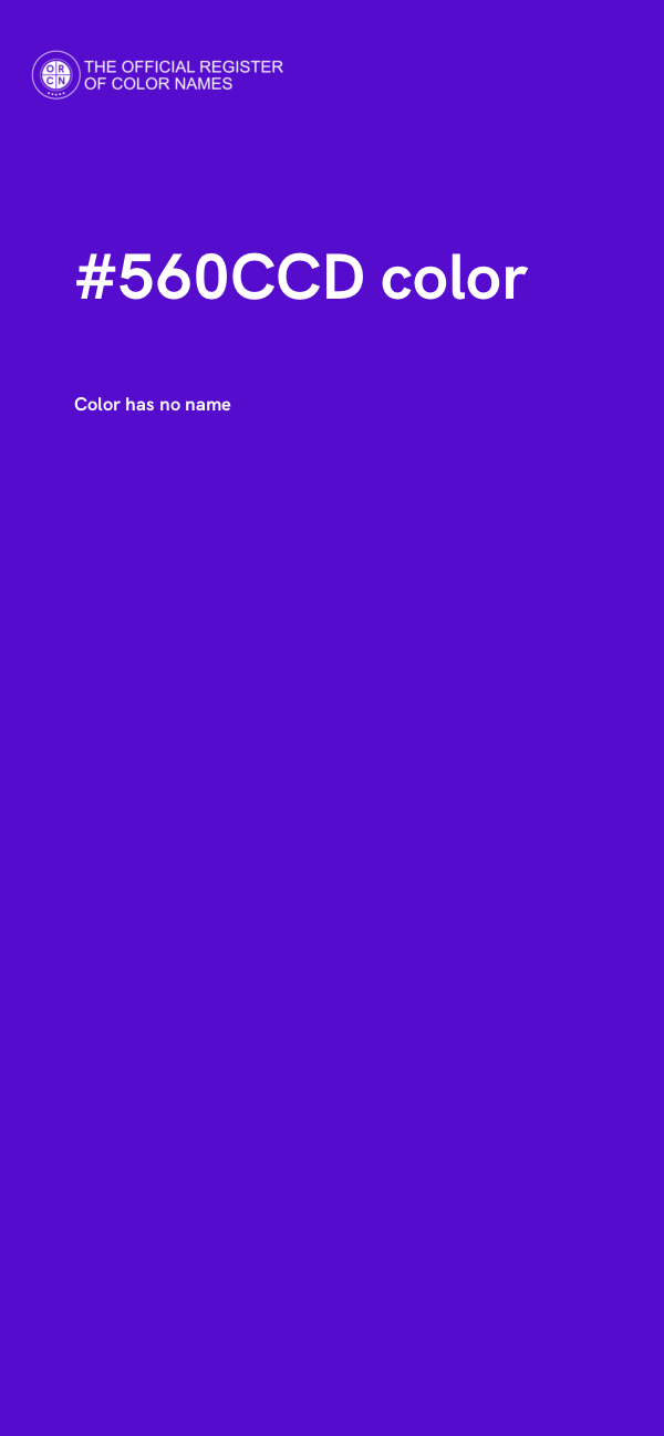 #560CCD color image