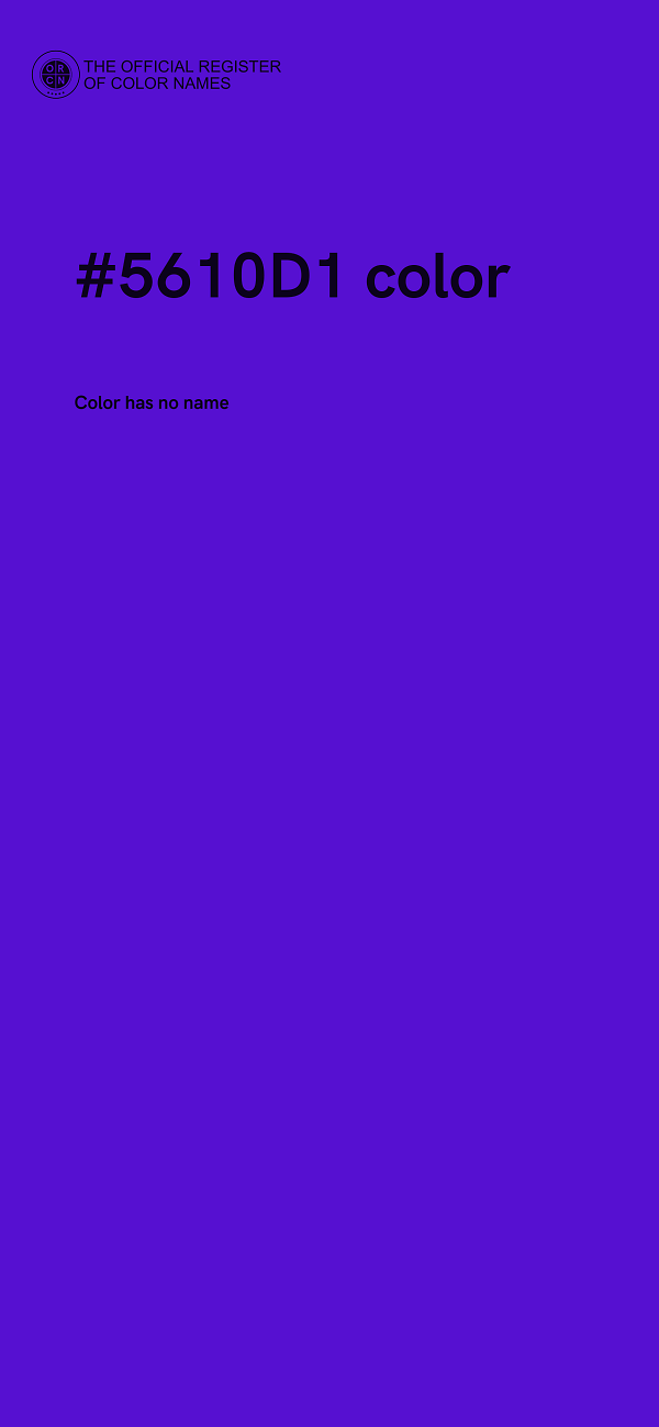 #5610D1 color image