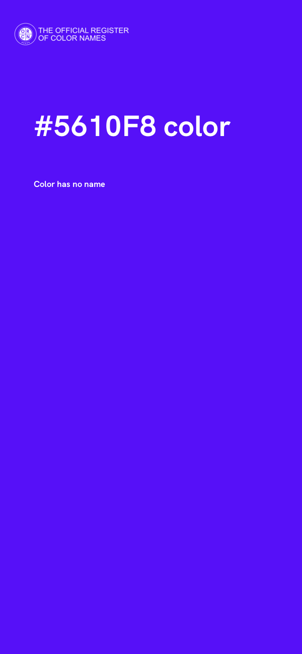 #5610F8 color image