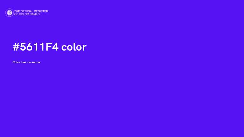 #5611F4 color image