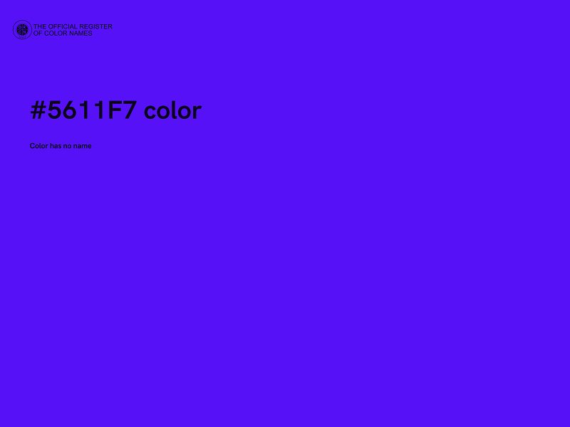 #5611F7 color image