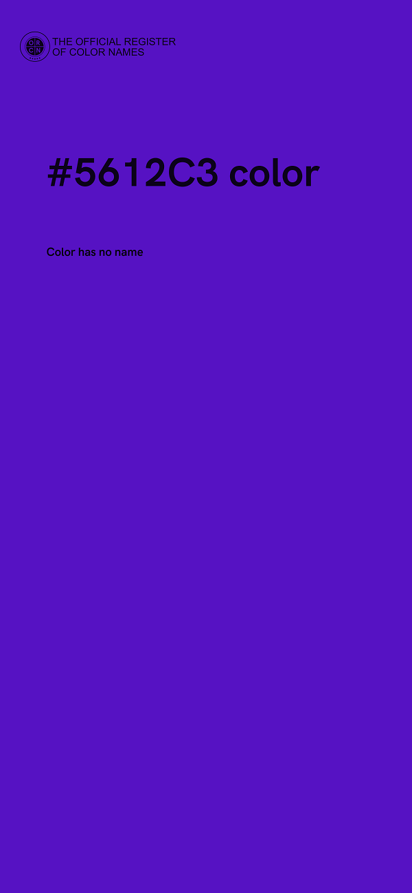 #5612C3 color image