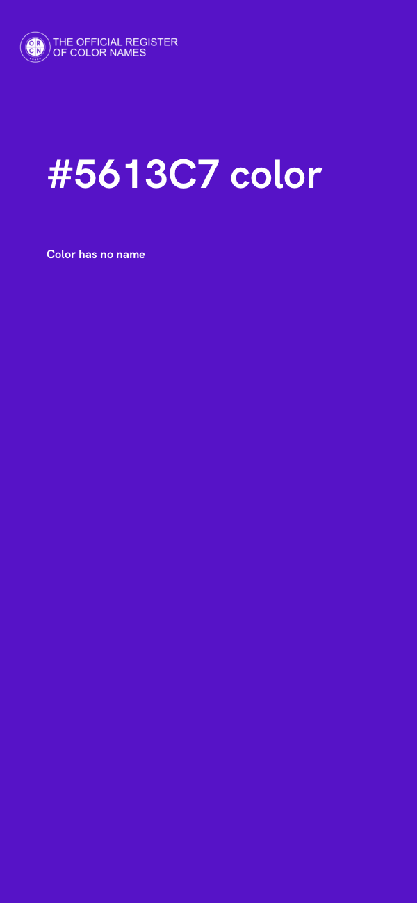 #5613C7 color image
