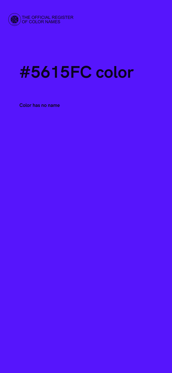 #5615FC color image