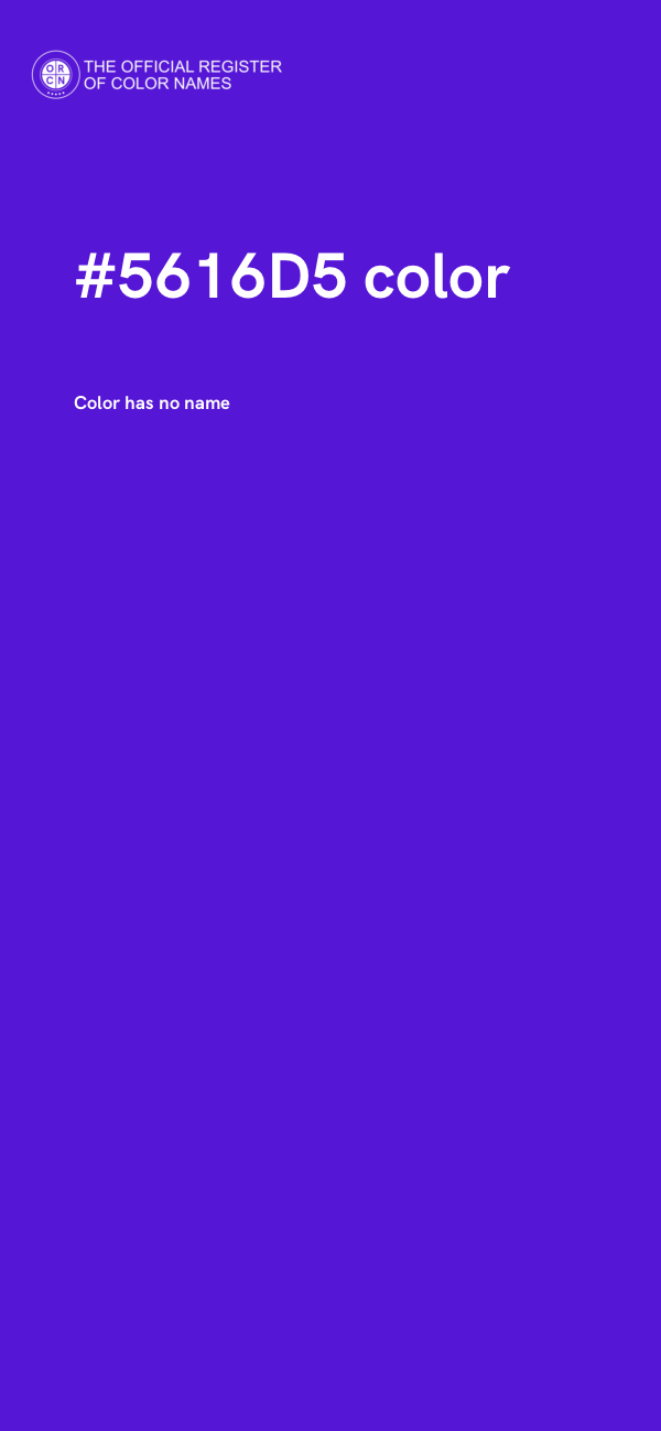 #5616D5 color image