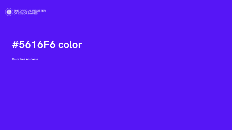 #5616F6 color image
