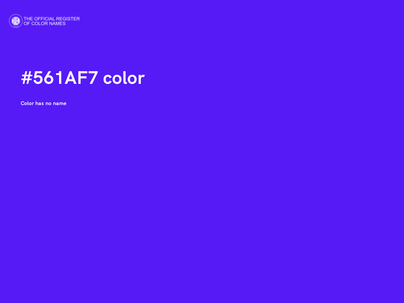#561AF7 color image