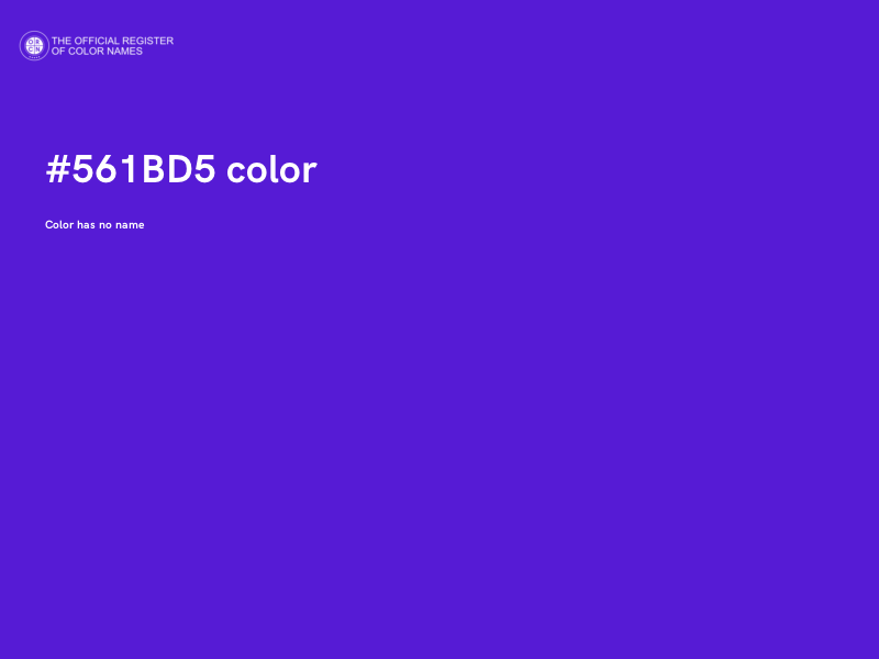 #561BD5 color image