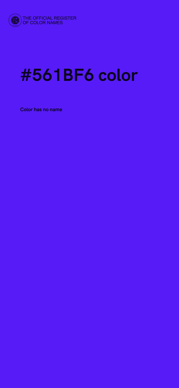 #561BF6 color image