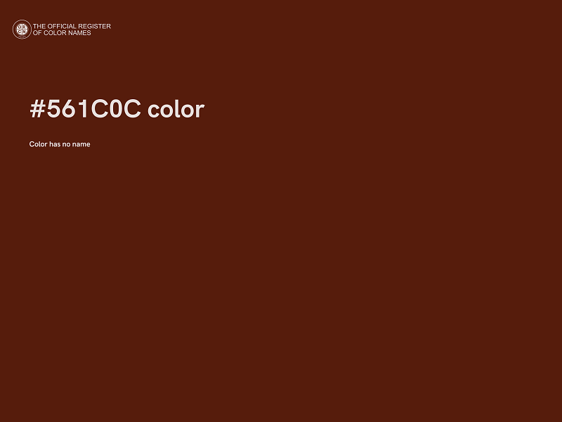 #561C0C color image
