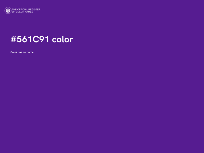 #561C91 color image