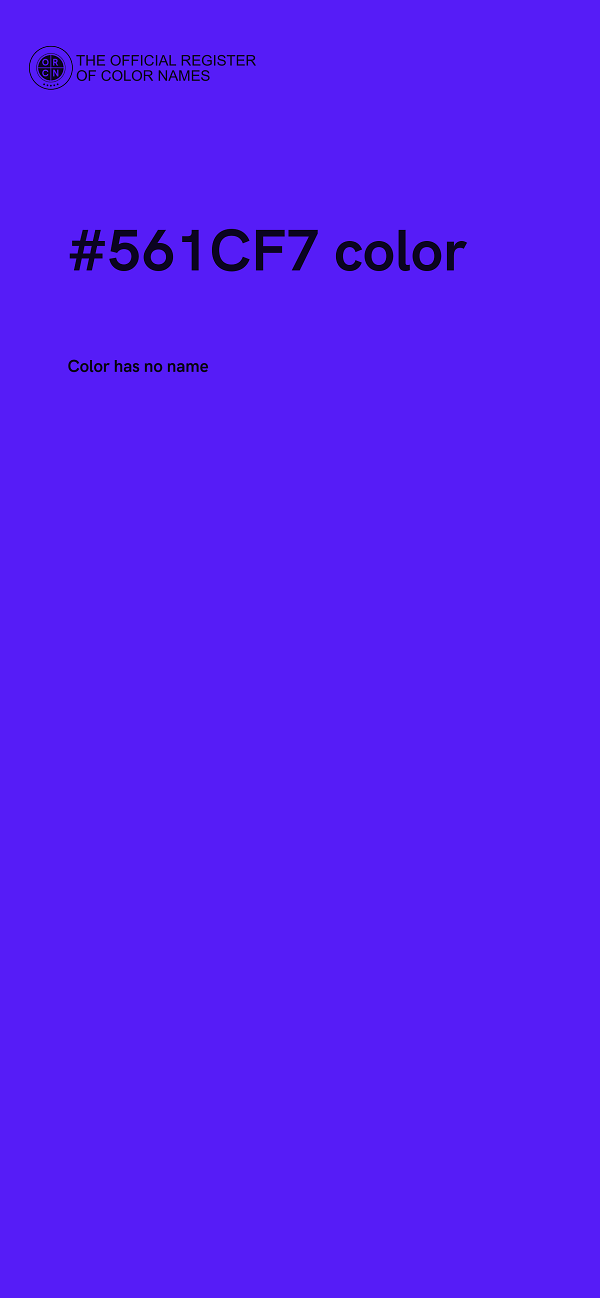 #561CF7 color image