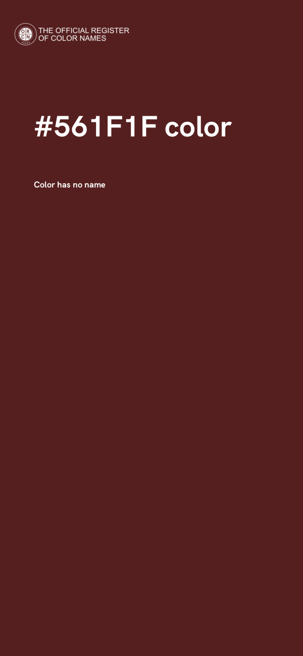 #561F1F color image