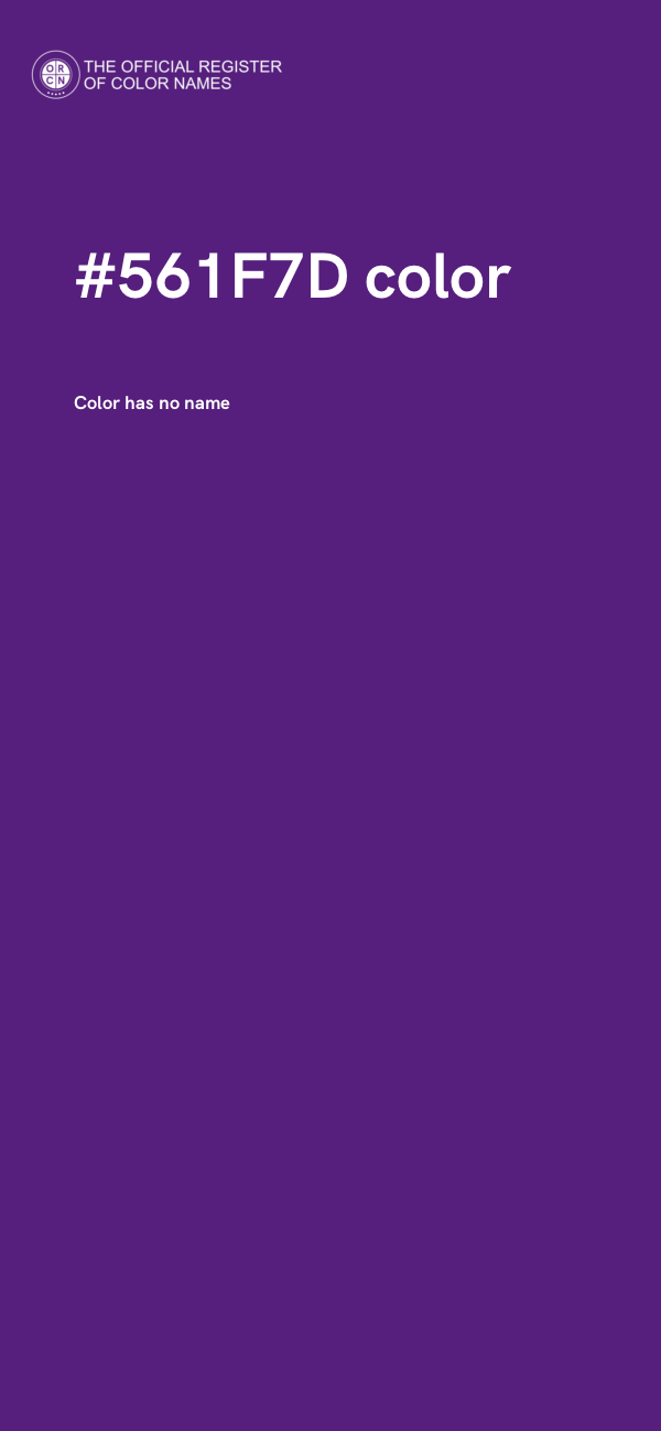 #561F7D color image