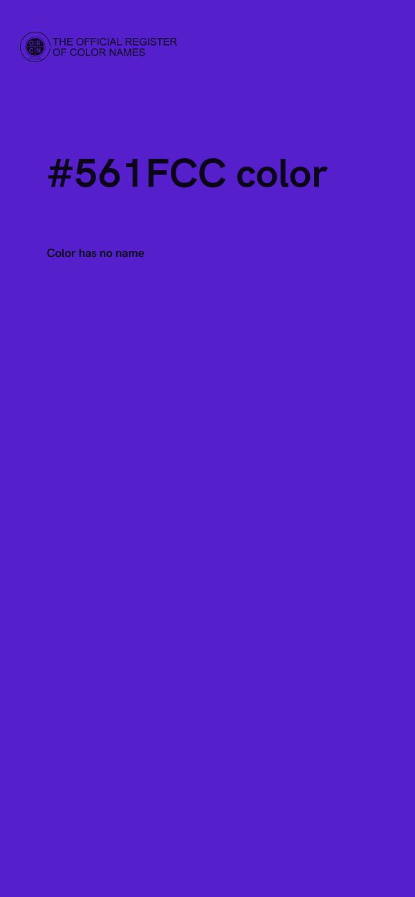 #561FCC color image