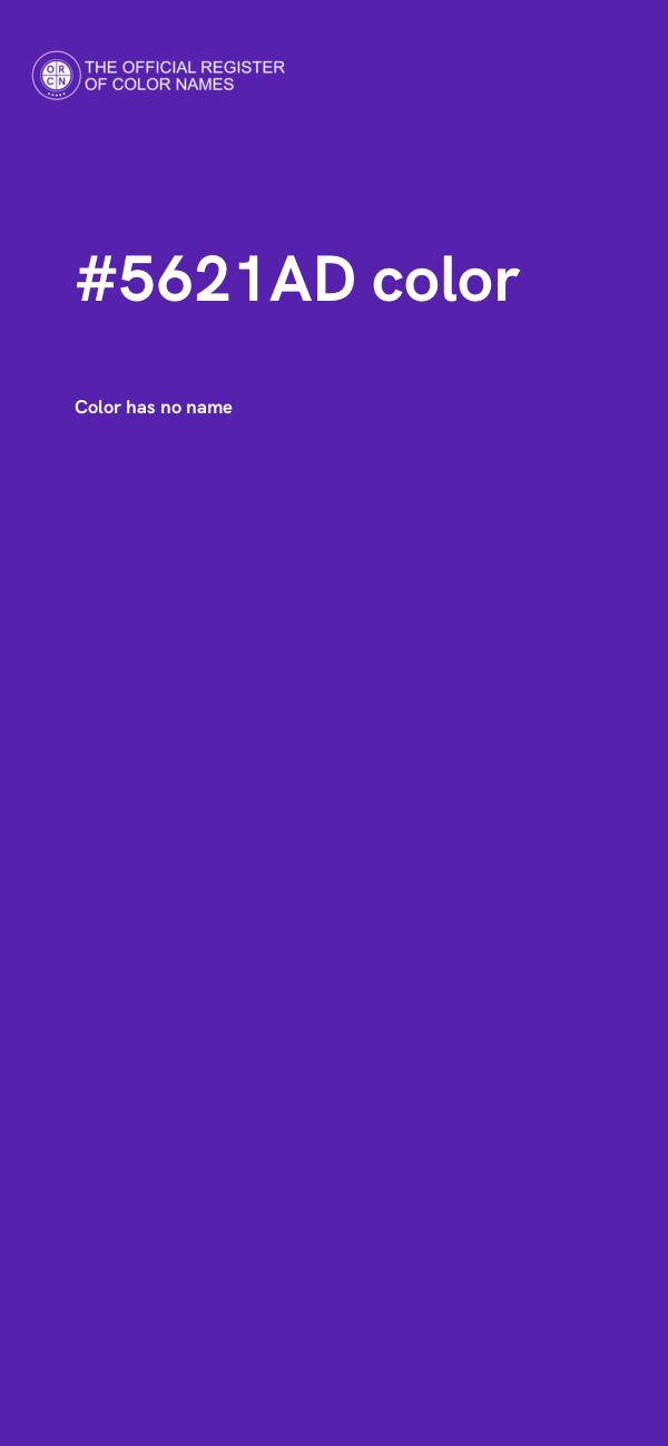#5621AD color image