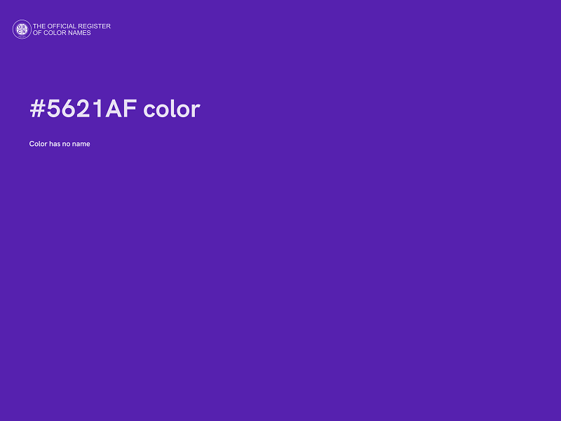 #5621AF color image