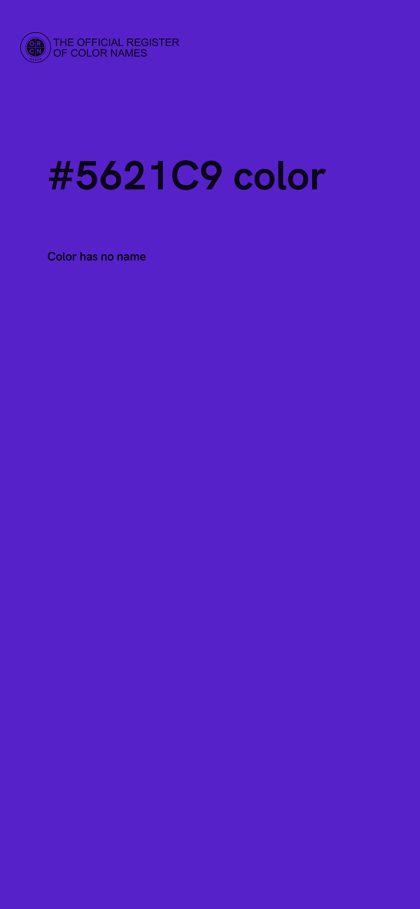 #5621C9 color image