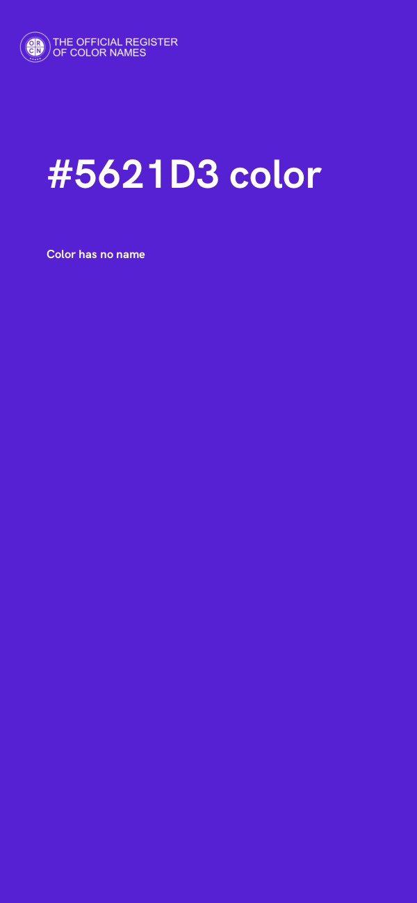 #5621D3 color image