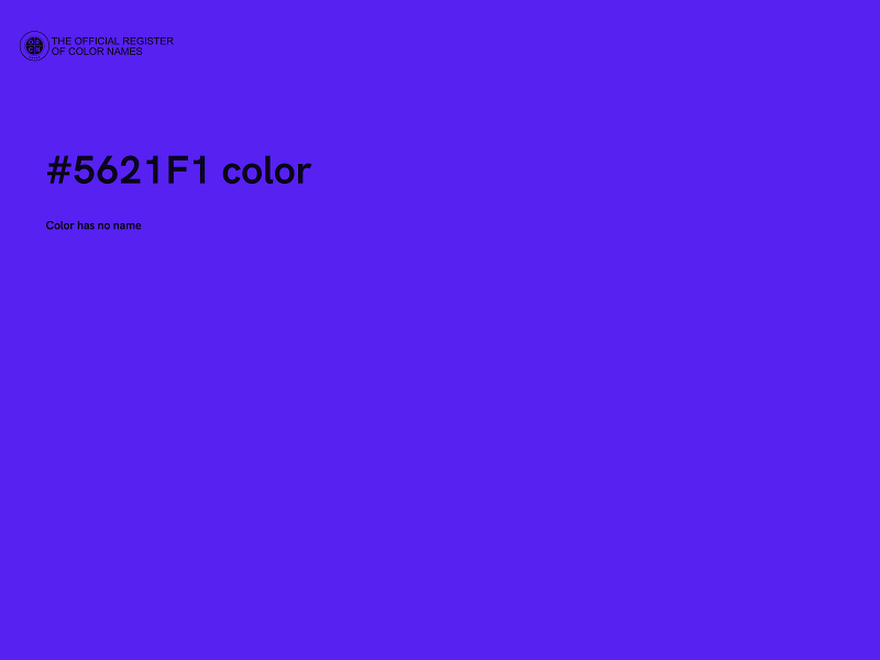 #5621F1 color image