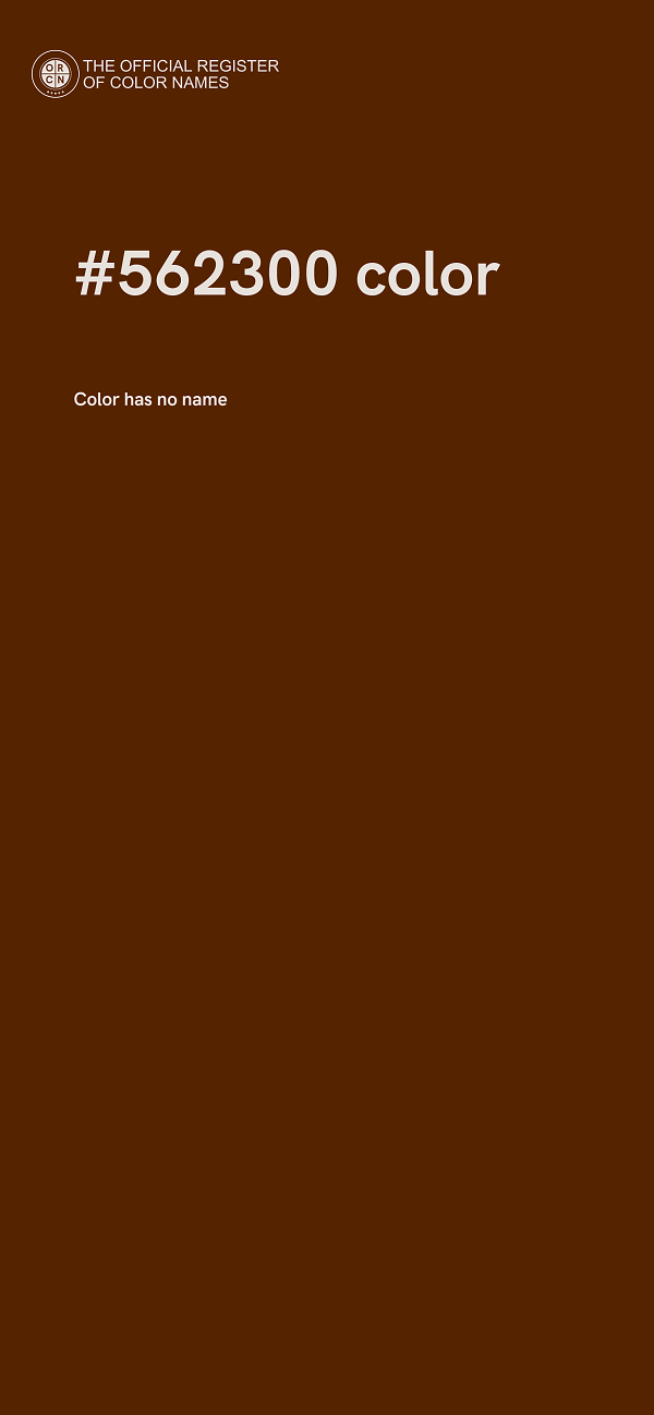 #562300 color image