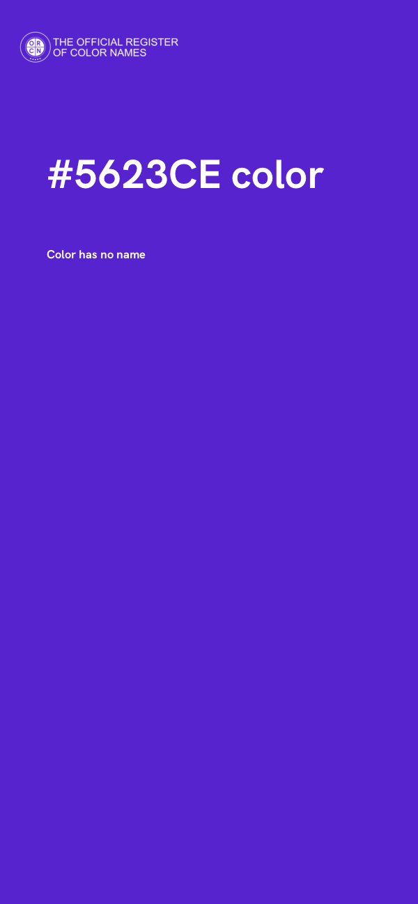 #5623CE color image
