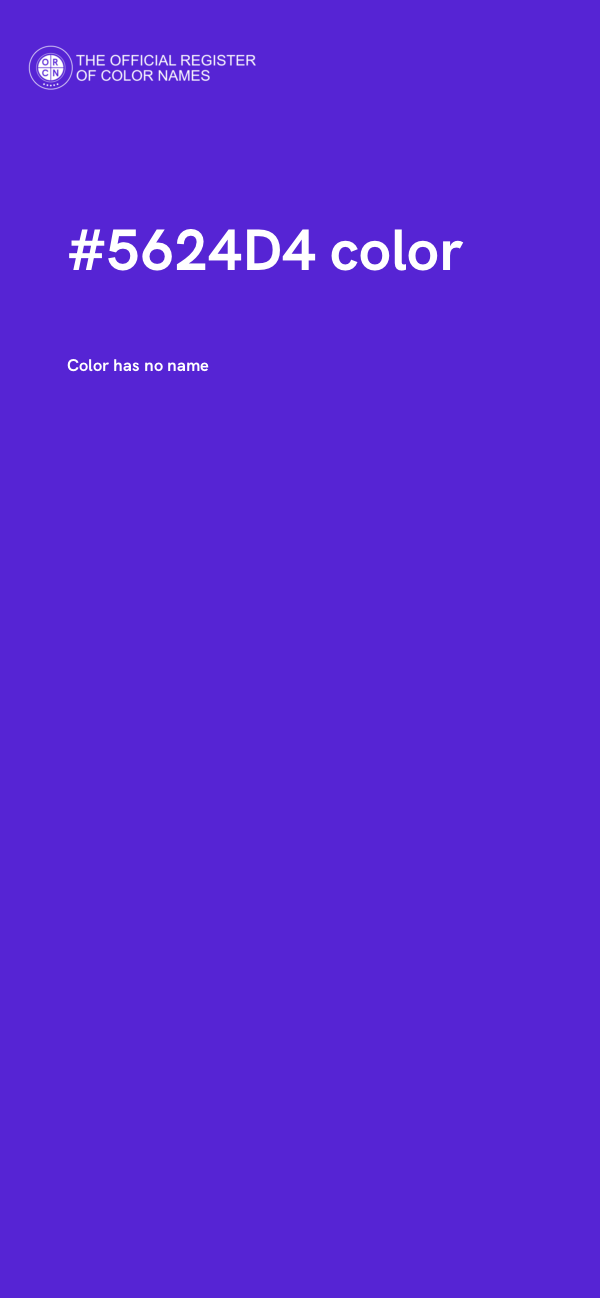 #5624D4 color image