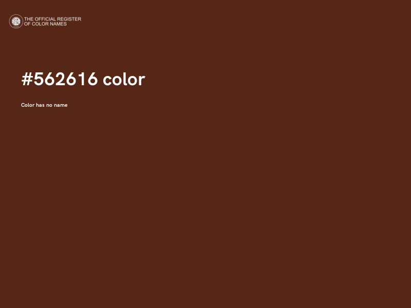 #562616 color image