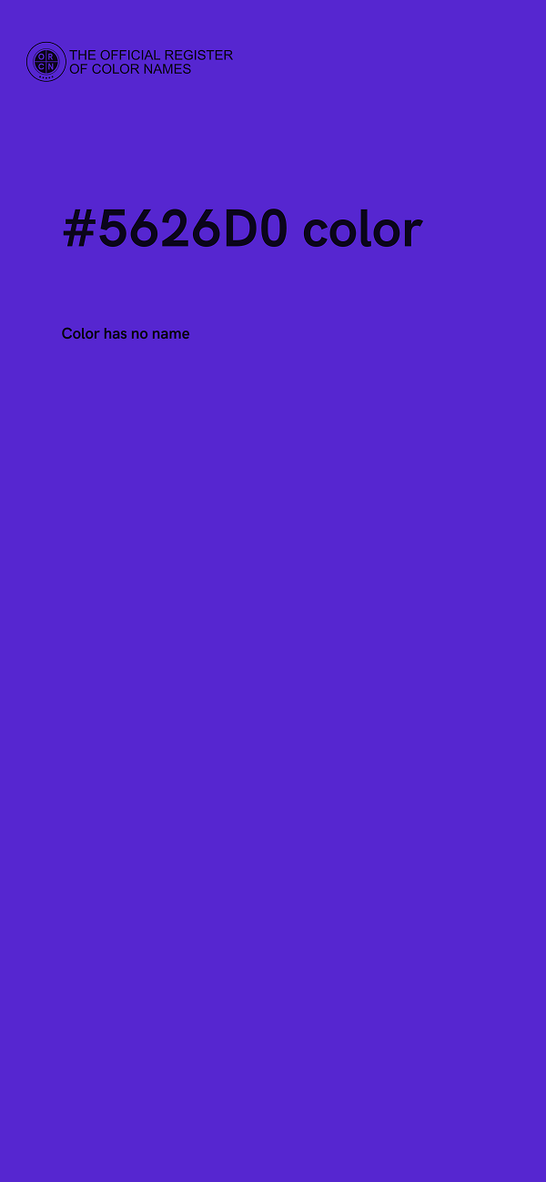 #5626D0 color image