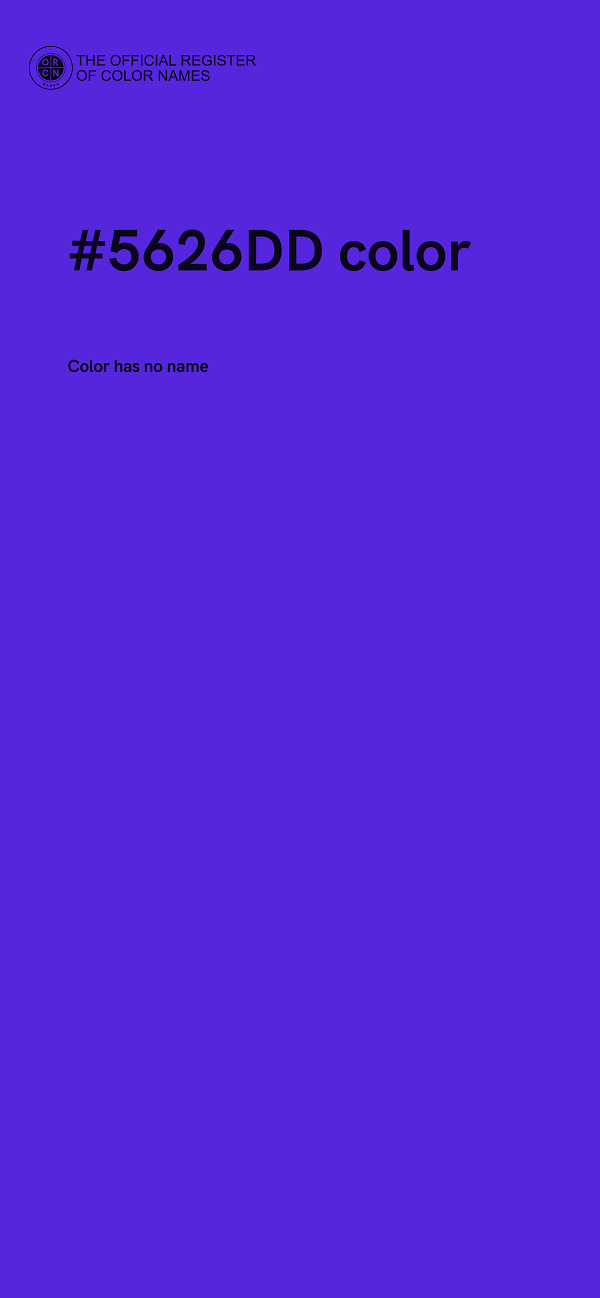 #5626DD color image
