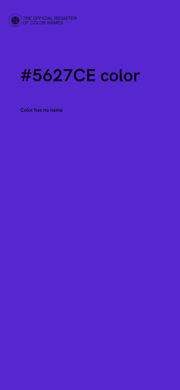 #5627CE color image