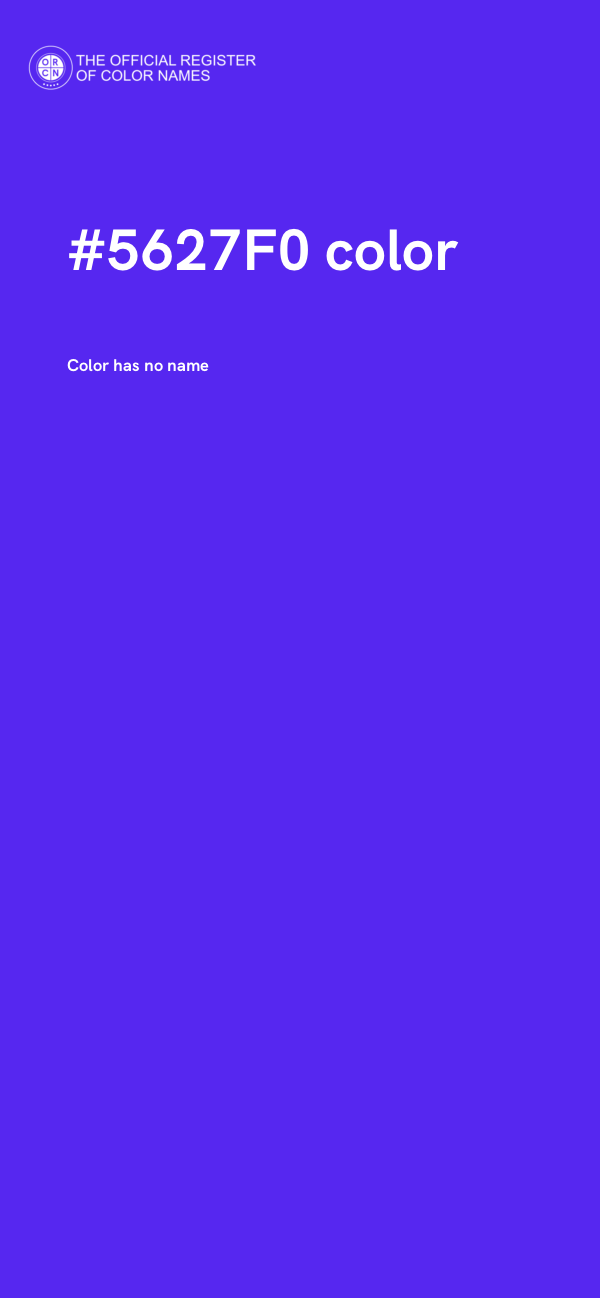 #5627F0 color image