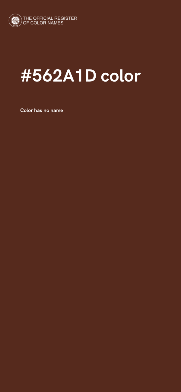 #562A1D color image