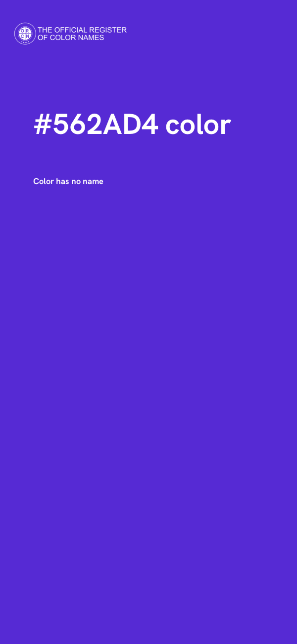 #562AD4 color image