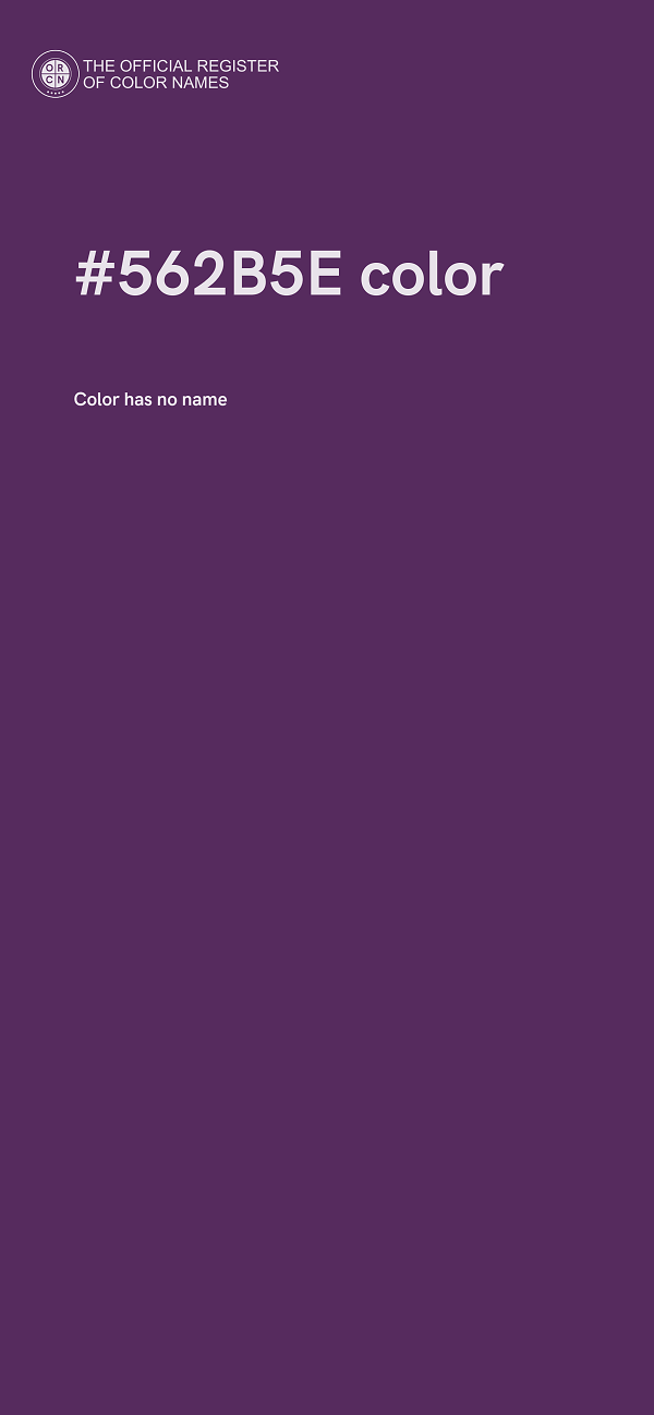 #562B5E color image